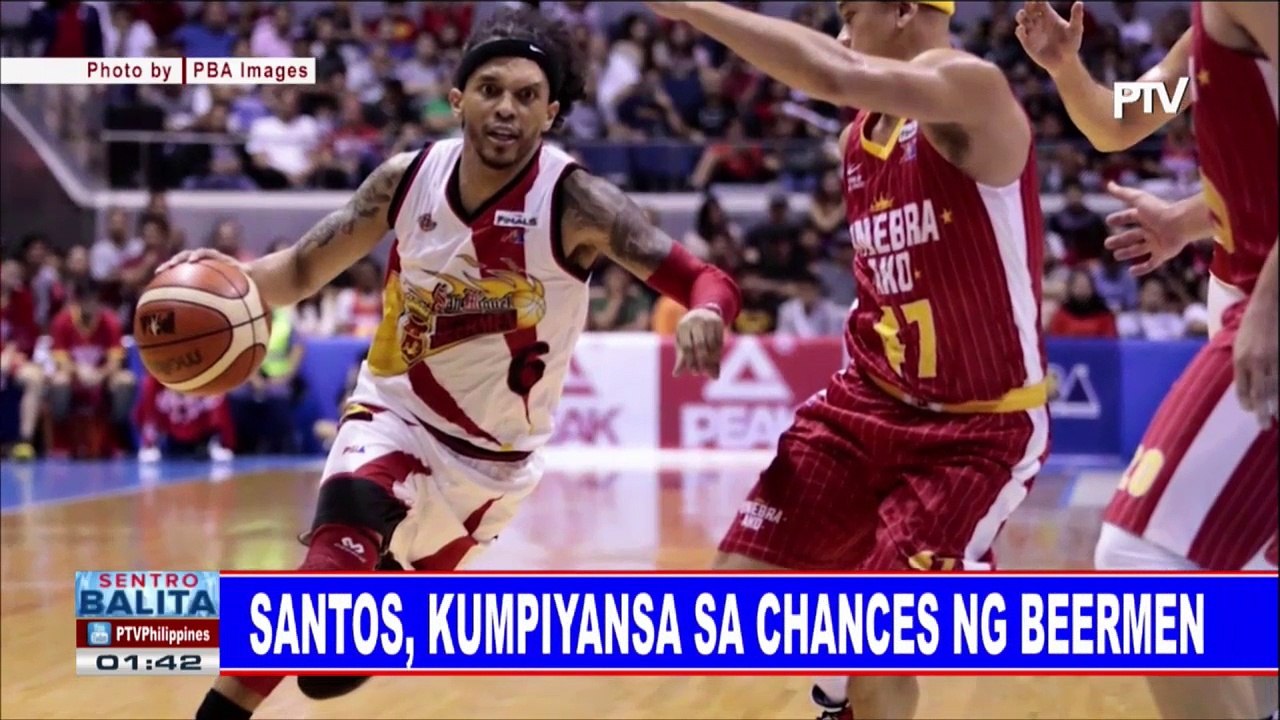 SPORTS BALITA: Santos, kumpiyansa sa chances ng Beermen