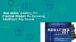 Best ebook  Adulting 101: Practical Wisdom for Surviving Adulthood  Any Format