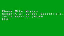 Ebook Mike Meyers  CompTIA A  Guide: Essentials, Third Edition (Exam 220-701) (Mike Meyers