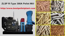 Zlsp R-type 300A Pellet mill | Wood Pellet Machine Powered by Diesel