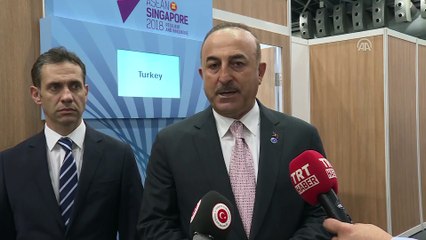 Bakan Çavuşoğlu: 'Son derece yapıcı bir görüşme oldu' - SİNGAPUR