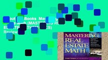 About For Books  Mastering Real Estate Math (MASTERING REAL ESTATE MATHEMATICS)  Review