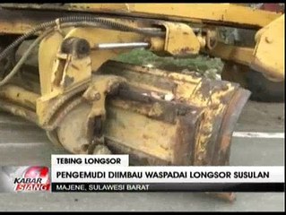 Hujan Deras Sebabkan Tebing 30 Meter Longsor