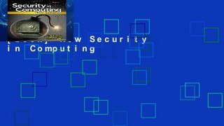 [book] New Security in Computing
