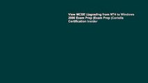 View MCSE Upgrading from NT4 to Windows 2000 Exam Prep (Exam Prep (Coriolis  Certification Insider