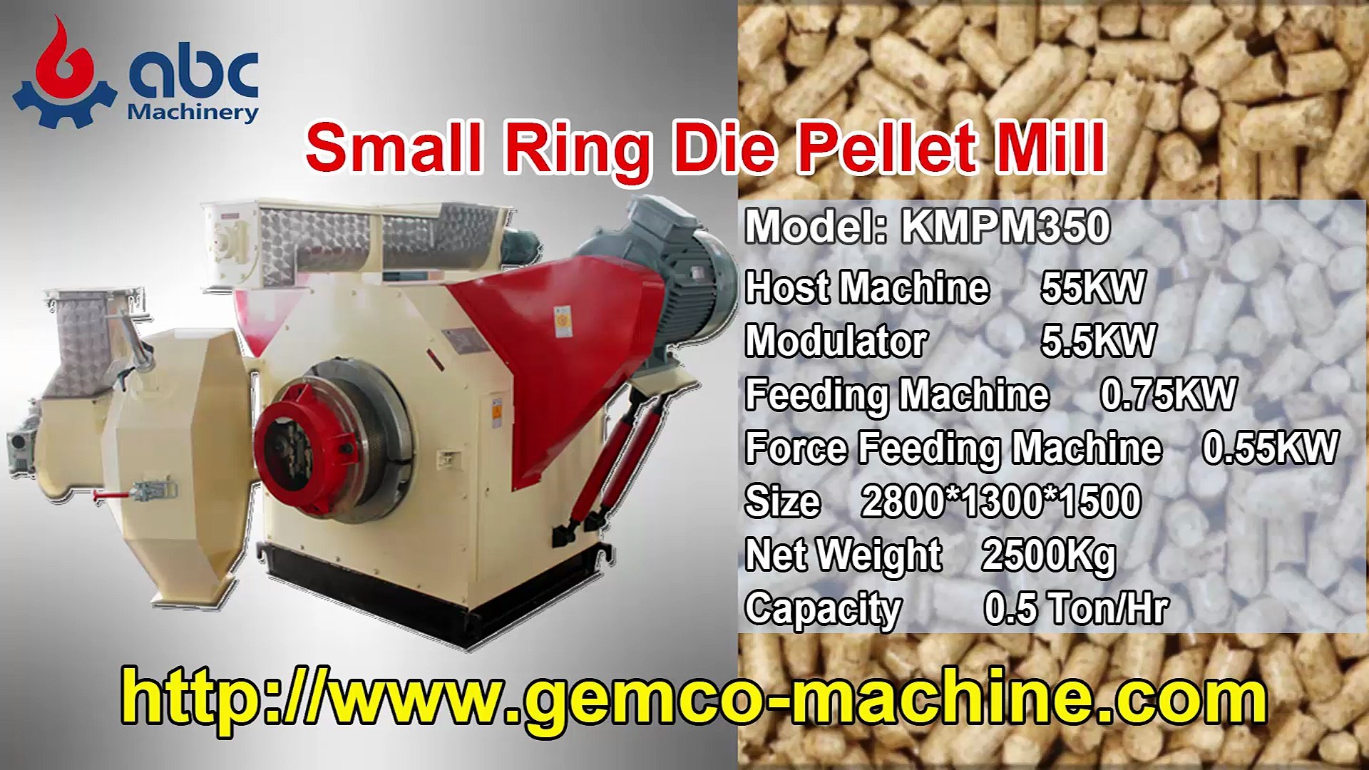 GEMCO Ring Die Pellet Mill: A Large Industrial Pellet Equipment for Pellet  Plant