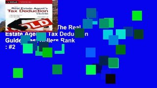 About For Books  The Real Estate Agent s Tax Deduction Guide  Best Sellers Rank : #2