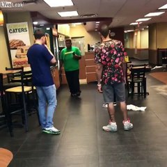 SUBWAY EMPLOYEE GONE WILD !!!!