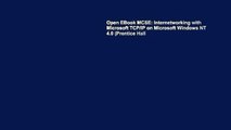 Open EBook MCSE: Internetworking with Microsoft TCP/IP on Microsoft Windows NT 4.0 (Prentice Hall