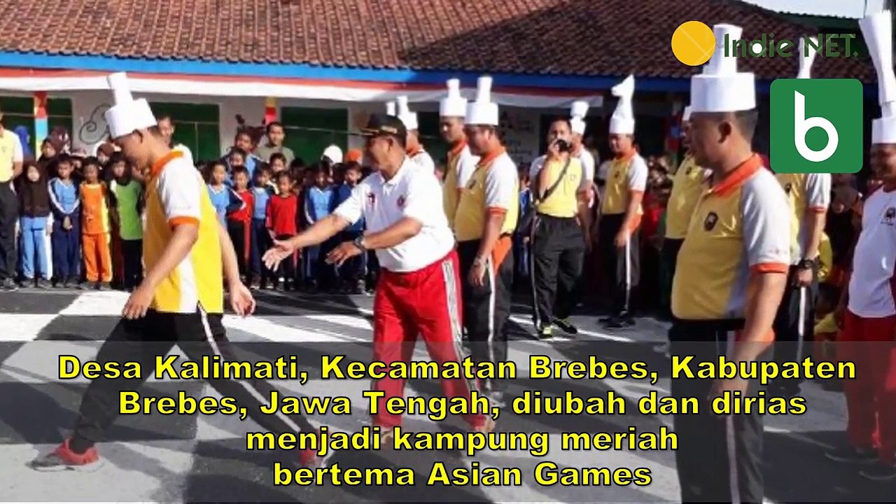 Warna warni Meriah Kampung Asian Games di Brebes