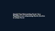 [book] Free Reinventing Rural: New Realities in an Urbanizing World (Studies in Urban Rural