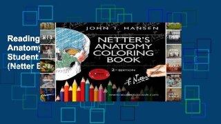 Reading Online Netter s Anatomy Coloring Book: with Student Consult Access, 2e (Netter Basic