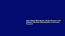 Open EBook Mike Meyers  MCSE Windows 2000 Directory Services Administration Certification Passport