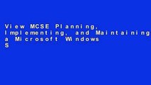 View MCSE Planning, Implementing, and Maintaining a Microsoft Windows Server 2003 Active Directory