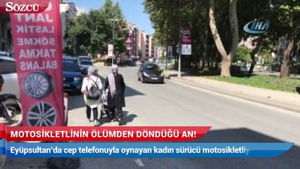 Download Video: Motosikletlinin ölümden döndüğü an!