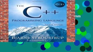 New Releases Stroustrup: The C++ Programm Lang_p4  For Full