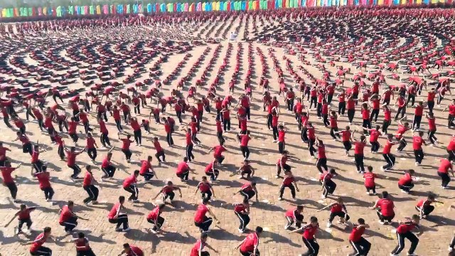 Kunfu Academy, China, near the Shaolin Temple, (Tagou Martial Arts School)