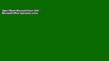 Open EBook Microsoft Excel 2002 - Microsoft Office Specialist online