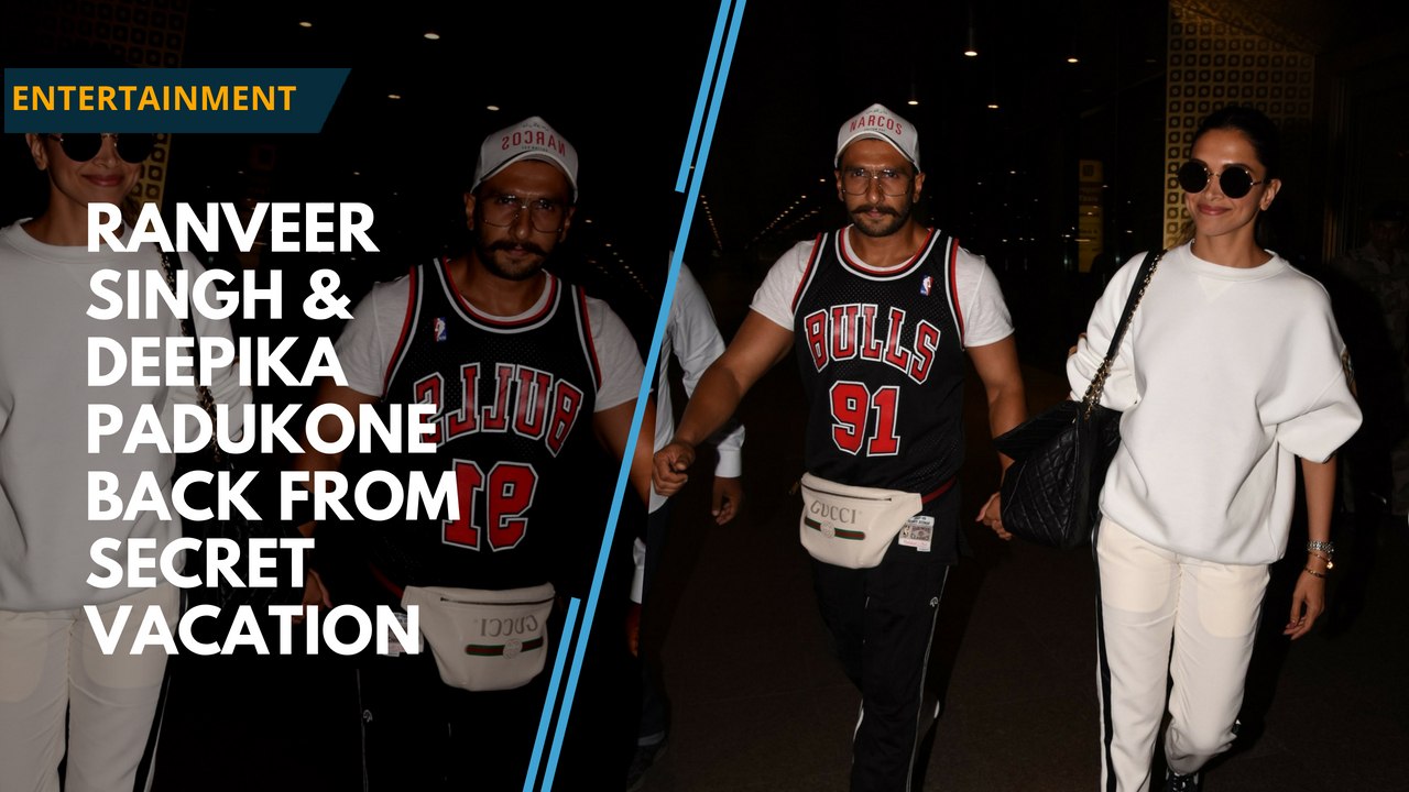 Ranveer Singh, Deepika Padukone back from secret vacation