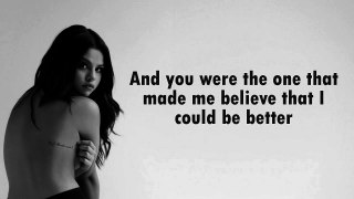 Selena Gomes - Stained (Lyrics)