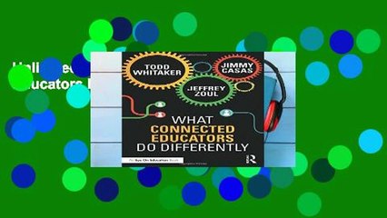 Unlimited acces What Connected Educators Do Differently Book