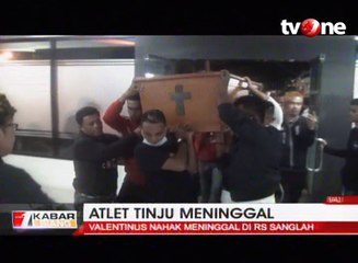 Petinju Valentinus Nahak Meninggal Dunia