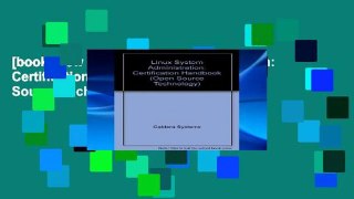[book] New Linux System Administration: Certification Handbook (Open Source Technology)