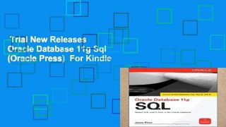 Trial New Releases  Oracle Database 11g Sql (Oracle Press)  For Kindle