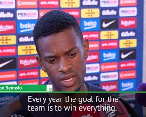 Barcelona aim is to win everything - Semedo