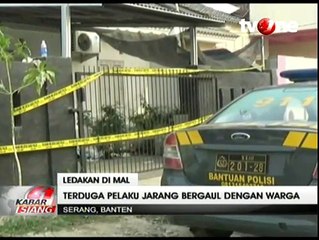 Polisi Jaga Rumah Pelaku Bom di Mall Alam Sutera