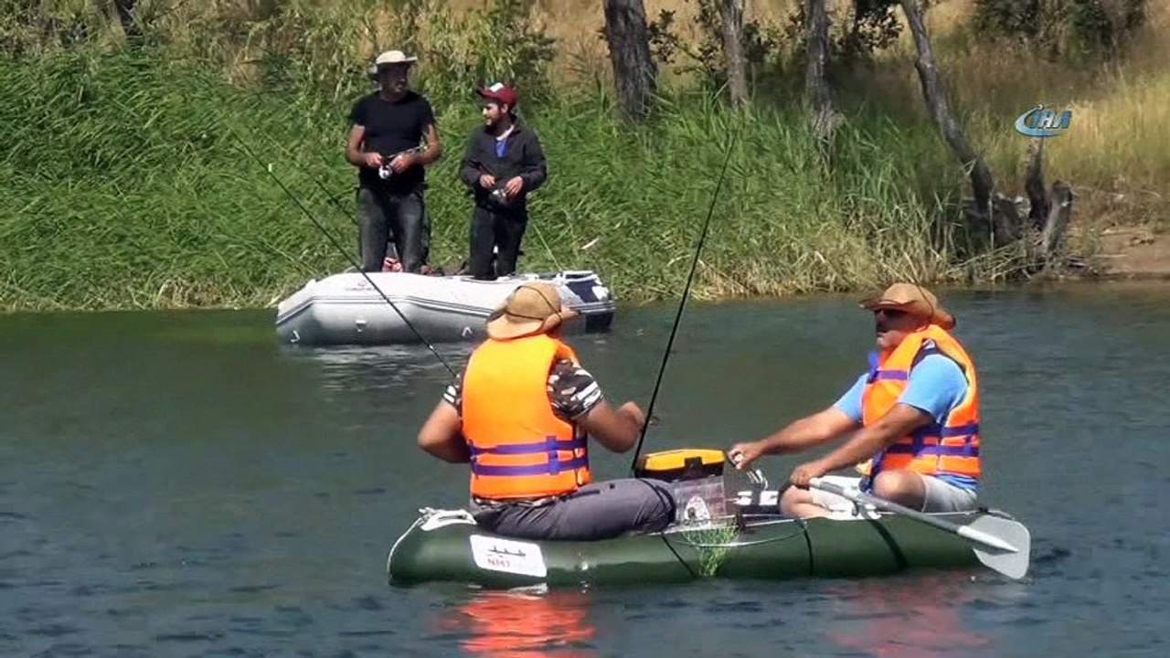 Kırıkkale’de turna balığı tutma yarışı