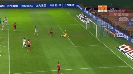 Chine - L'énorme erreur du gardien du Guangzhou R&F