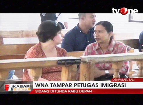 Sidang Ditunda, WNA Penampar Petugas Imigrasi Protes