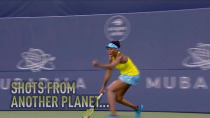 لقطة: تنس: تالّق لافت للمخضرمة فينوس وليامز في بطولة سان خوسيه