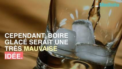 Boire glacé en été serait fortement déconseillé