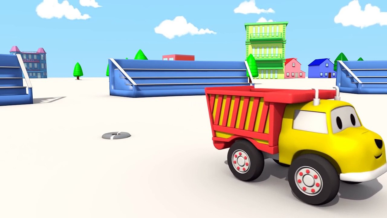 The Fireworks : learn colors with Ethan The Dump Truck | Educational cartoon for children