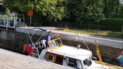 Sarreguemines : un matin sur le canal de la Sarre