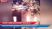 Alevlere teslim olan cami kullanılamaz hale geldi