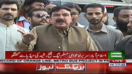 There will be a Forward block in PML-N soon after Imran Khan take Oath - Sheikh Rasheed