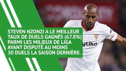 Video herunterladen: Transferts - Que vaut Steven Nzonzi, courtisé par Arsenal et la Roma ?