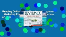 Reading Online Event Planning: Management   Marketing For Successful Events: Become an event