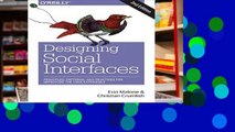 New Trial Designing Social Interfaces: Principles, Patterns, and Practices for Improving the User
