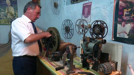 En Irak, une cave transformée en musée du 7e art