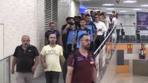 Trabzonspor kafilesi maç için geldi - İSTANBUL