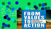 AudioEbooks From Values to Action: The Four Principles of Values-Based Leadership For Ipad