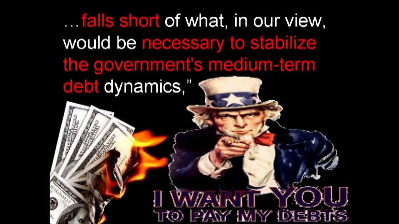 United States loses credit rating collapse of the dollar imminent.