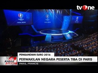 Pengundian EURO 2016, 24 Negara Dibagi Menjadi 6 Grup