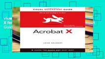viewEbooks & AudioEbooks Adobe Acrobat X for Windows and Macintosh: Visual QuickStart Guide
