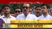 PTI leader Babar Awan press conference outside Bani Gala