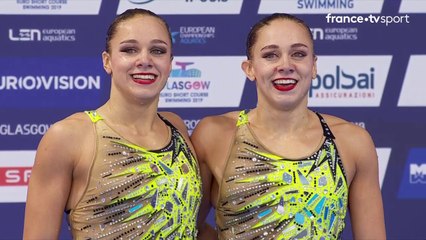 Championnats Européens / Natation Artistique : Les jumelles Tremble échouent à la 7e place !